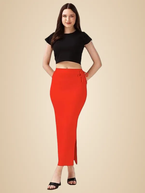 Red_Premium_Lycra_Shapewear_Petticoat_Skirt_For_Women
