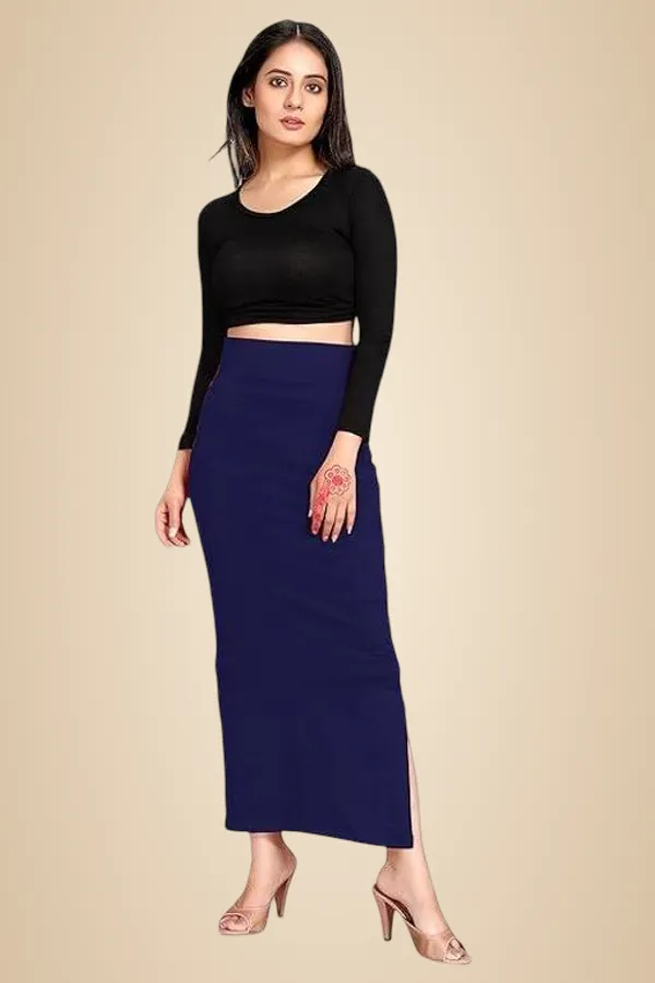 Blue_Premium_Lycra_Shapewear_Petticoat_Skirt_For_Women