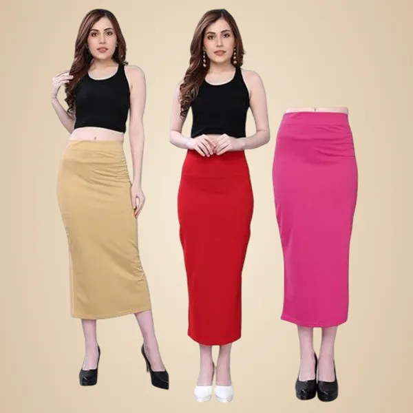 Multicolor_Premium_Lycra_Shapewear_Petticoat_Skirt_For_Women_Pack_Of_3