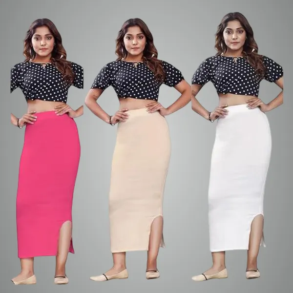Multicolor_Premium_Lycra_Shapewear_Petticoat_Skirt_For_Women_Pack_Of_3