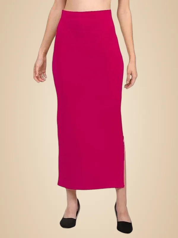 Pink_Premium_Lycra_Shapewear_Petticoat_Skirt_For_Women