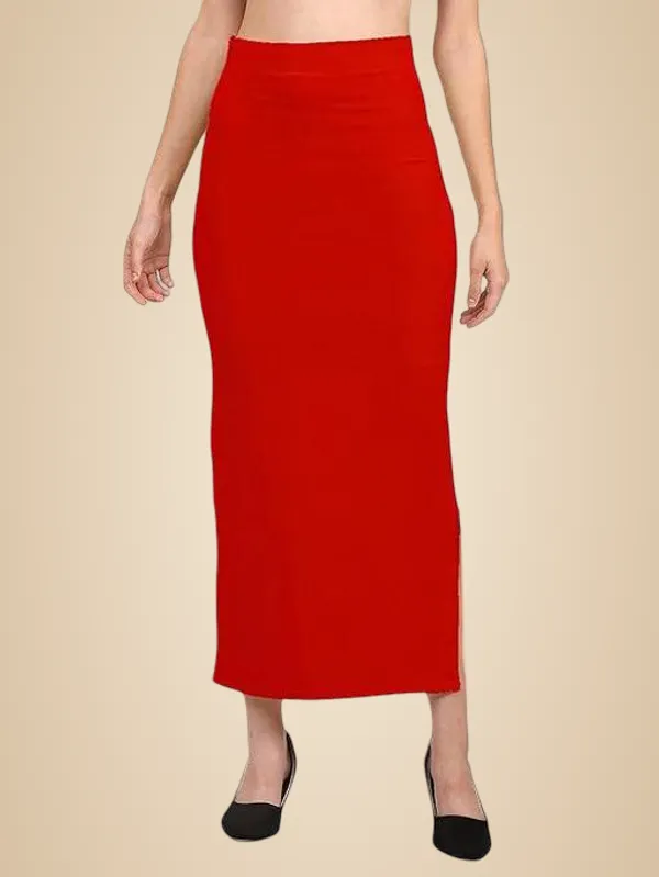 Red_Premium_Lycra_Shapewear_Petticoat_Skirt_For_Women