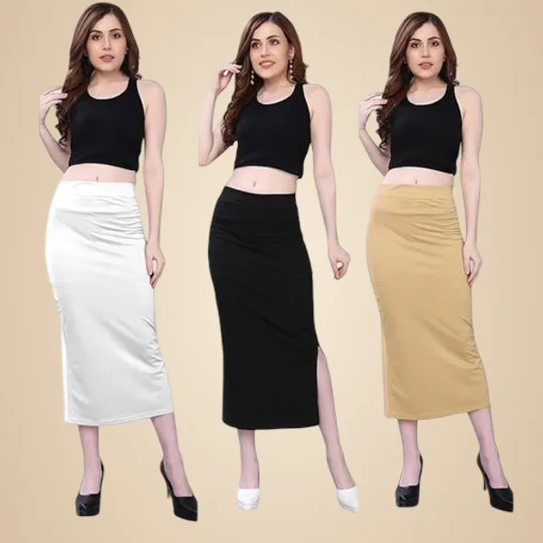 Multicolor_Premium_Lycra_Shapewear_Petticoat_Skirt_For_Women_Pack_Of_3