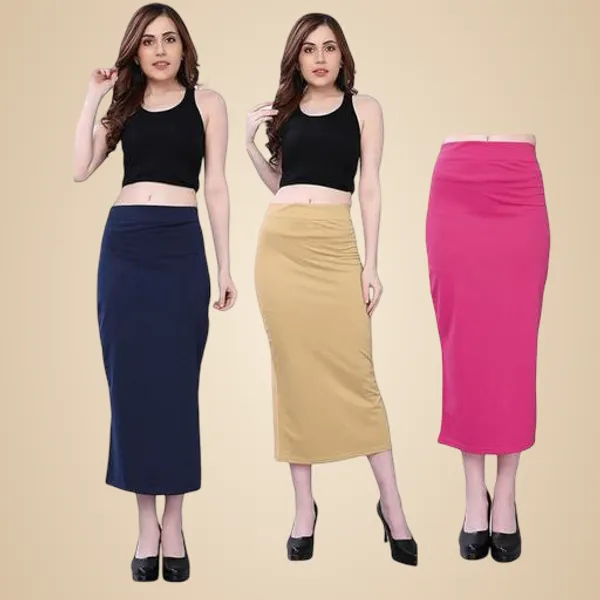 Multicolor_Premium_Lycra_Shapewear_Petticoat_Skirt_For_Women_Pack_Of_3