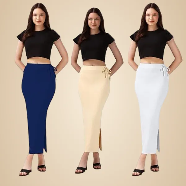 Multicolor_Premium_Lycra_Shapewear_Petticoat_Skirt_For_Women_Pack_Of_3