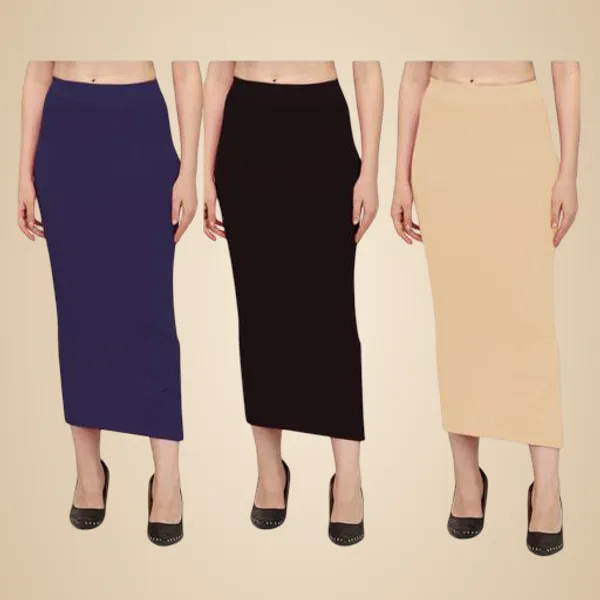Multicolor_Premium_Lycra_Shapewear_Petticoat_Skirt_For_Women_Pack_Of_3
