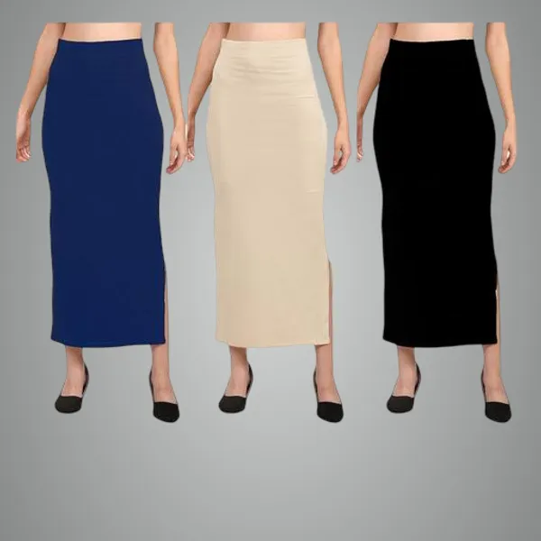 Multicolor_Premium_Lycra_Shapewear_Petticoat_Skirt_For_Women_Pack_Of_3