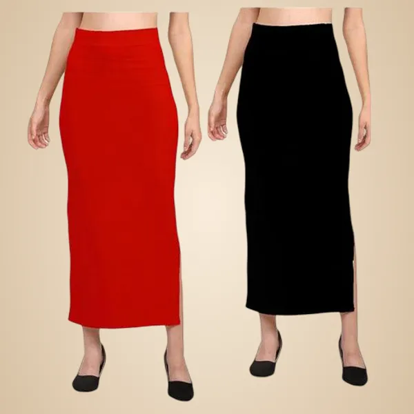 Multicolor_Premium_Lycra_Shapewear_Petticoat_Skirt_For_Women_Pack_Of_2
