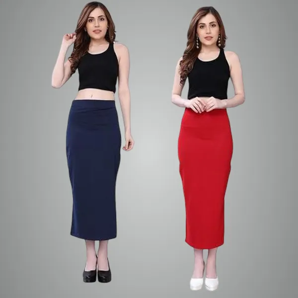 Multicolor_Premium_Lycra_Shapewear_Petticoat_Skirt_For_Women_Pack_Of_2