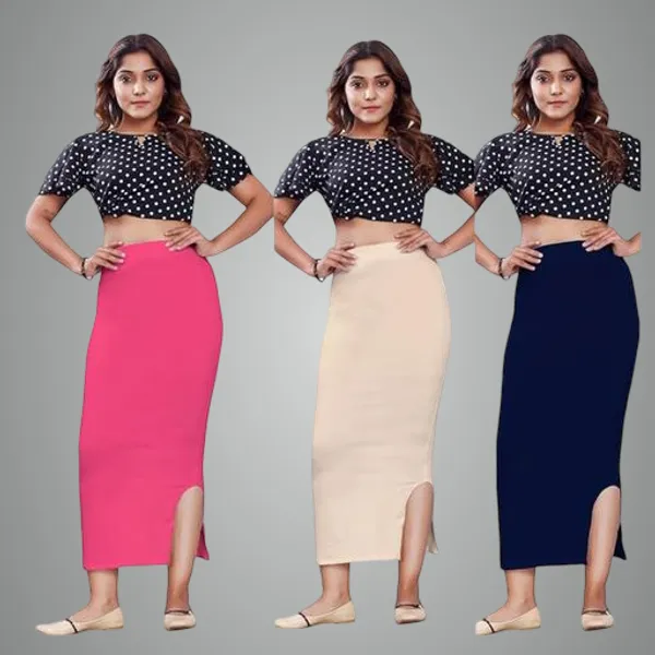 Multicolor_Premium_Lycra_Shapewear_Petticoat_Skirt_For_Women_Pack_Of_3