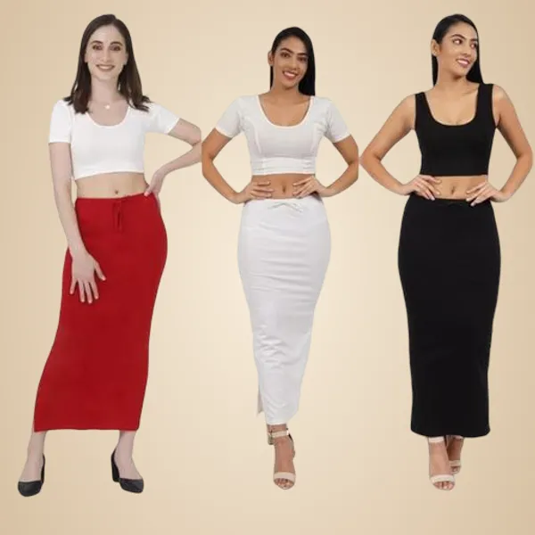 Multicolor_Premium_Lycra_Shapewear_Petticoat_Skirt_For_Women_Pack_Of_3