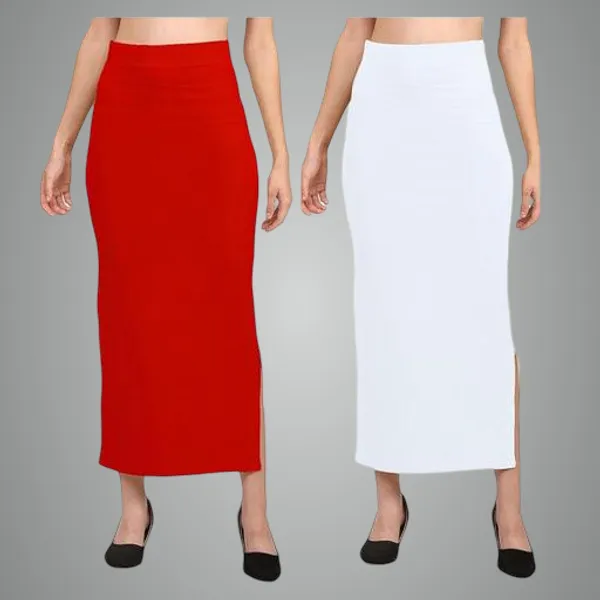 Multicolor_Premium_Lycra_Shapewear_Petticoat_Skirt_For_Women_Pack_Of_2
