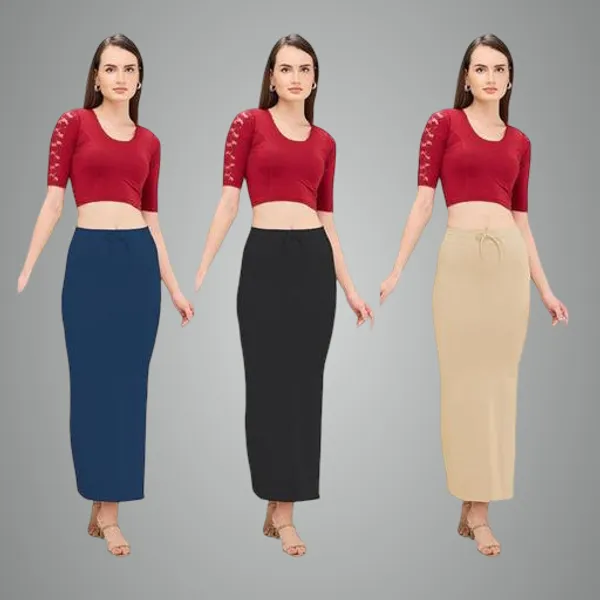 Multicolor_Premium_Lycra_Shepwear_Petticot_Skirt_For_Women