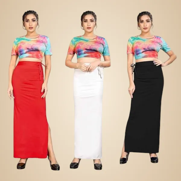 Multicolor_Premium_Lycra_Shapewear_Petticoat_Skirt_For_Women_Pack_Of_3