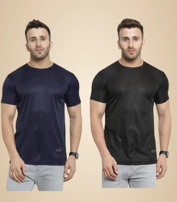 Multicolor_Premium_Lycra_T_Shirt_For_Men_Pack_Of_2