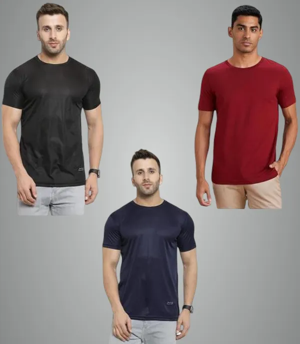 Multicolor_Premium_Lycra_T_Shirt_For_Men_Pack_Of_3