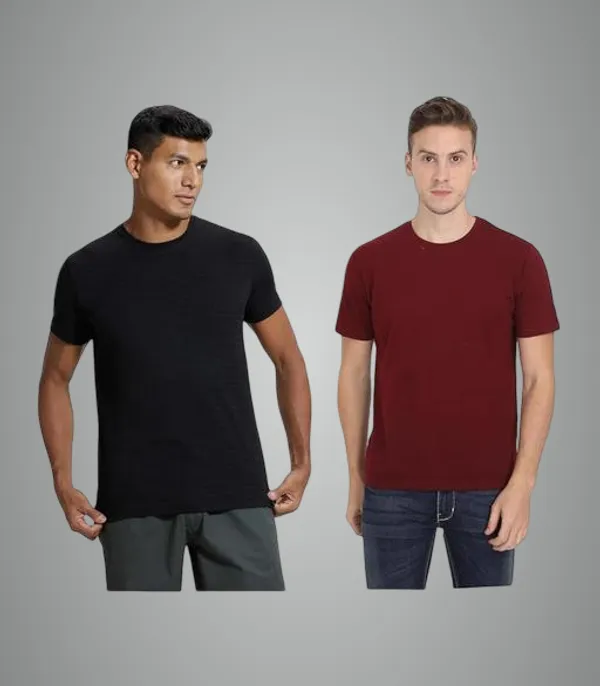 Multicolor_Premium_Lycra_T_Shirt_For_Men