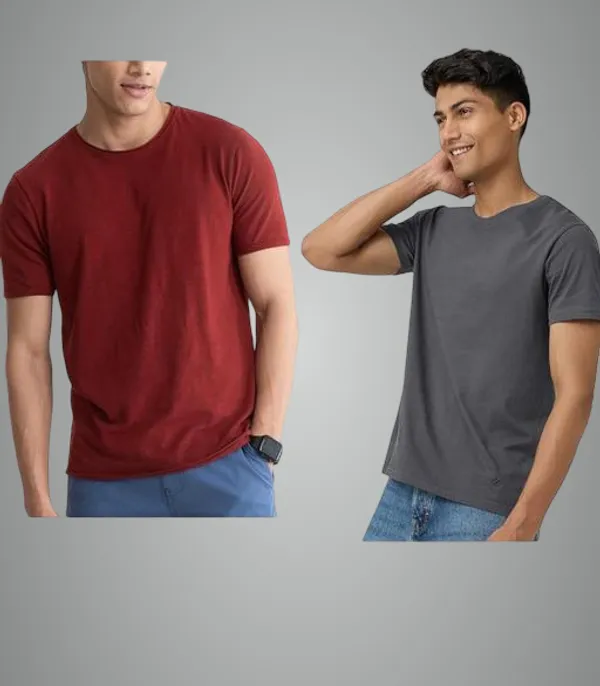 Multicolor_Premium_Lycra_T_Shirt_For_Men_Pack_Of_2