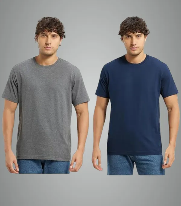 Multicolor_Premium_Lycra_T_Shirt_For_Men_Pack_Of_2