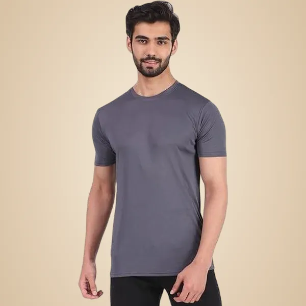 Grey_Premium_Lycra_T_Shirt_For_Men