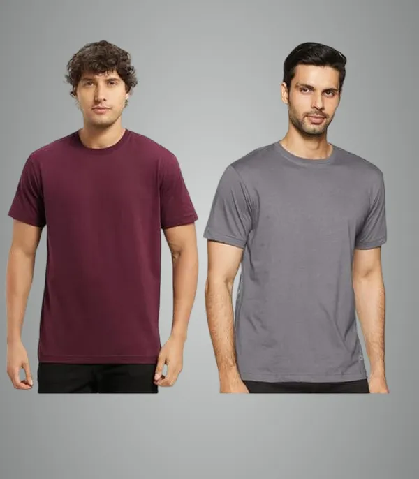 Multicolor_Premium_Lycra_T_Shirt_For_Men_Pack_Of_2