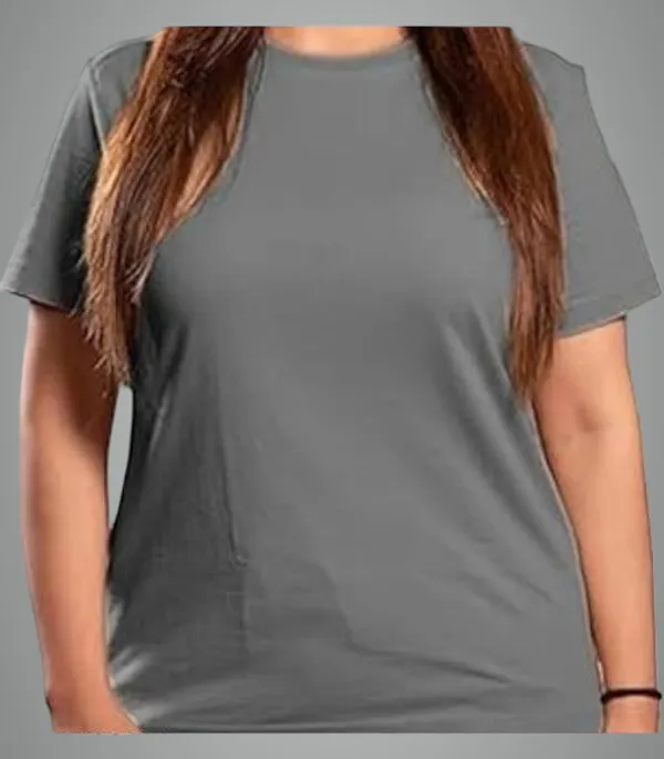 Black_Premium_Polyester_T_Shirt_For_Women
