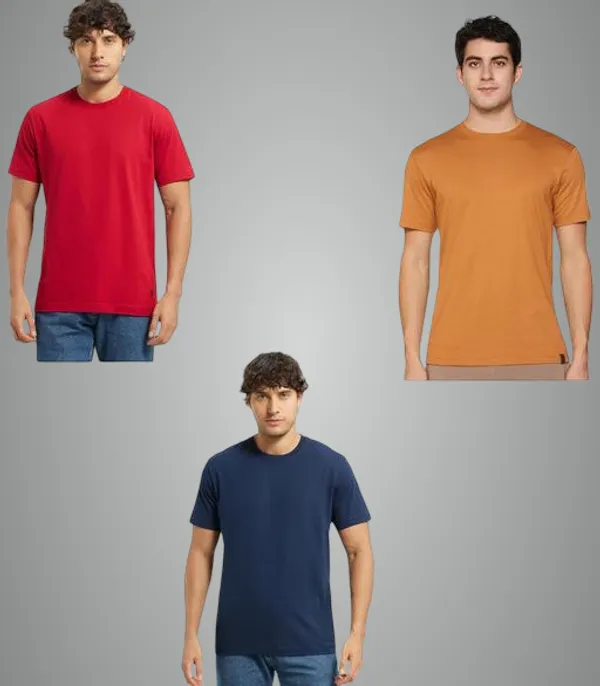 Multicolor_Premium_Lycra_T_Shirt_For_Men_Pack_Of_3