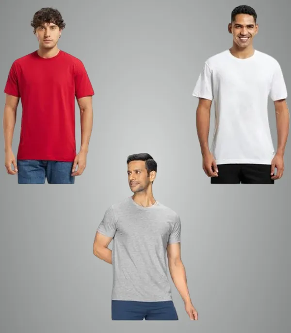 Multicolor_Premium_Lycra_T_Shirt_For_Men_Pack_Of_3