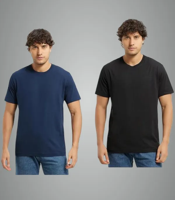 Multicolor_Premium_Lycra_T_Shirt_For_Men_Pack_Of_2