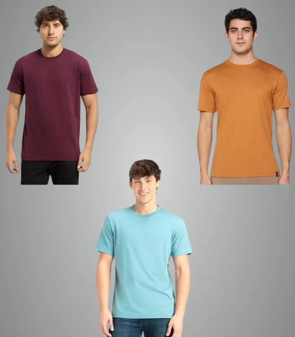 Multicolor_Premium_Lycra_T_Shirt_For_Men