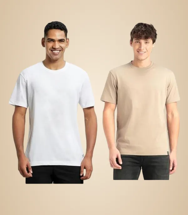 Multicolor_Premium_Lycra_T_Shirt_For_Men_Pack_Of_2