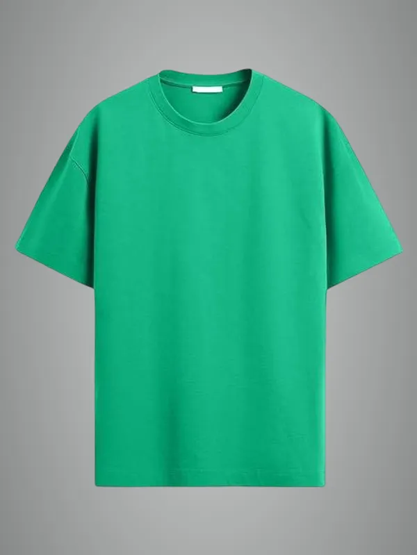 Green_Premium_Lycra_T_Shirt_For_Men