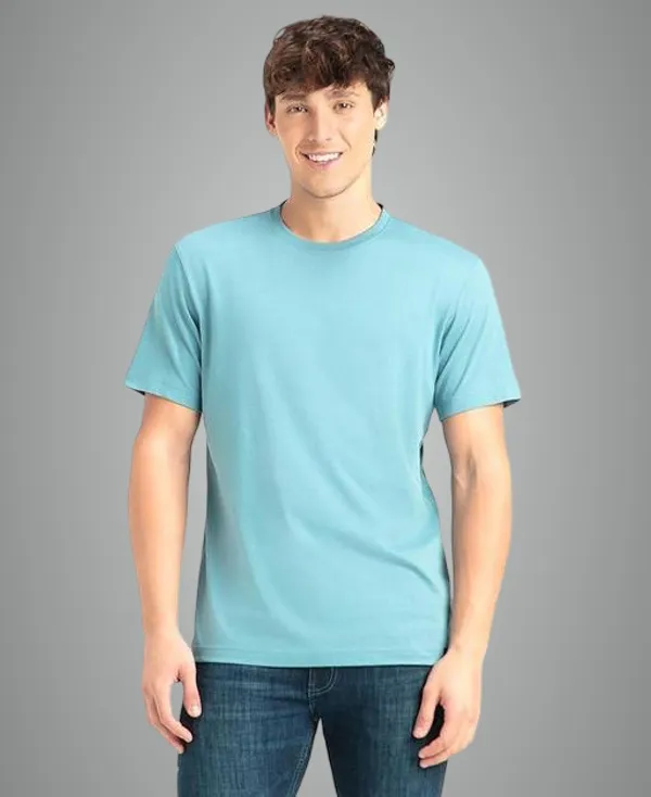 Blue_Premium_Lycra_T_Shirt_For_Men