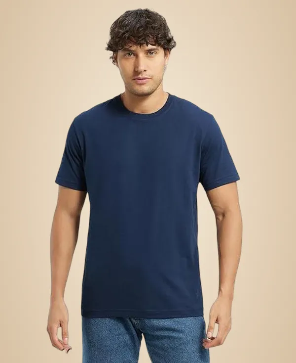 Blue_Premium_Lycra_T_Shirt_For_Men