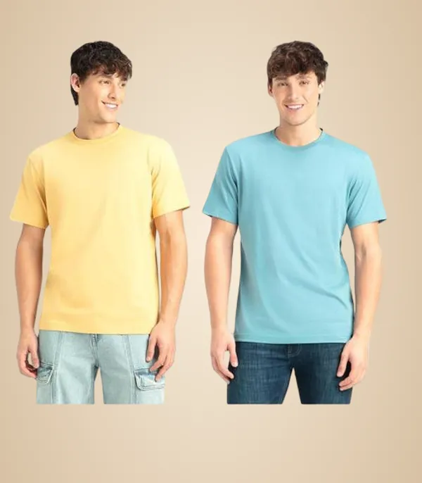 Multicolor_Premium_Lycra_T_Shirt_For_Men