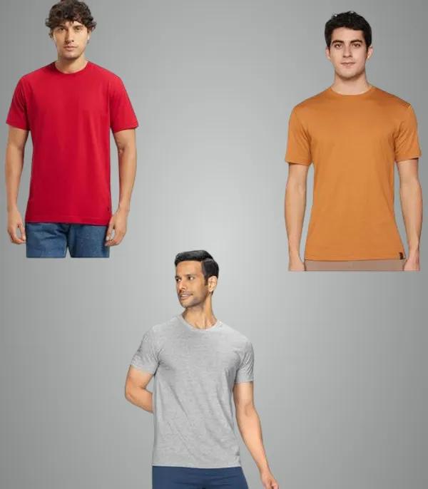 Multicolor_Premium_Lycra_T_Shirt_For_Men