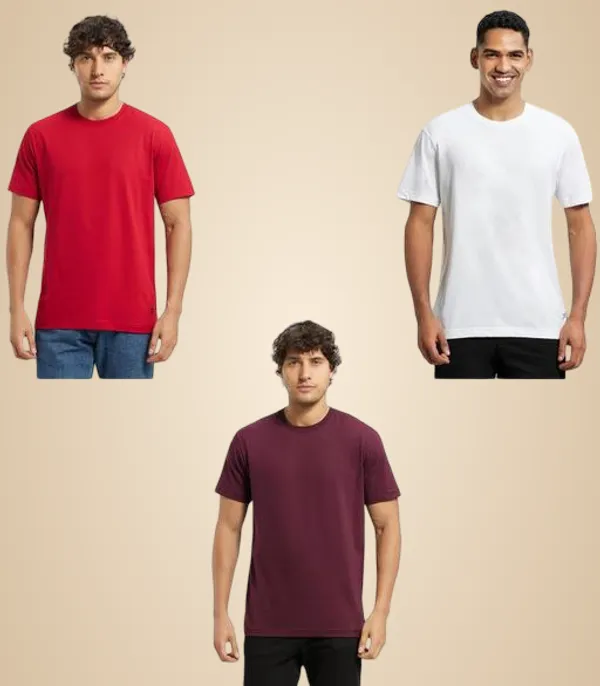 Multicolor_Premium_Lycra_T_Shirt_For_Men_Pack_Of_3