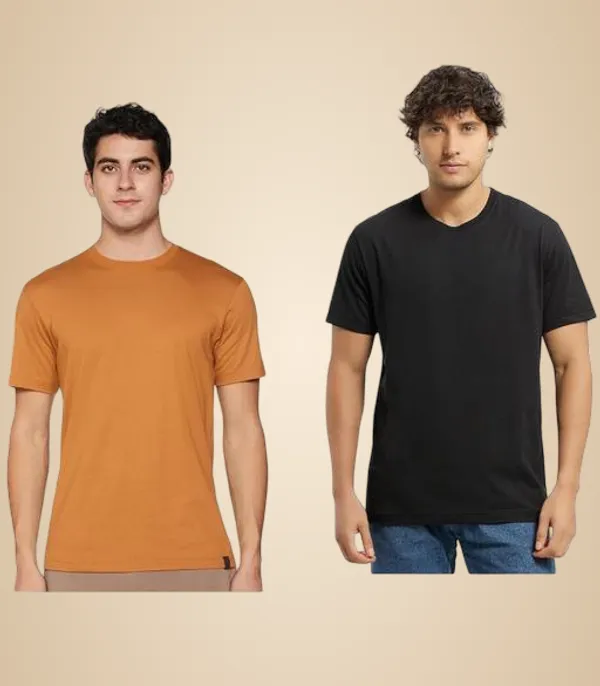 Multicolor_Premium_Lycra_T_Shirt_For_Men_Pack_Of_2