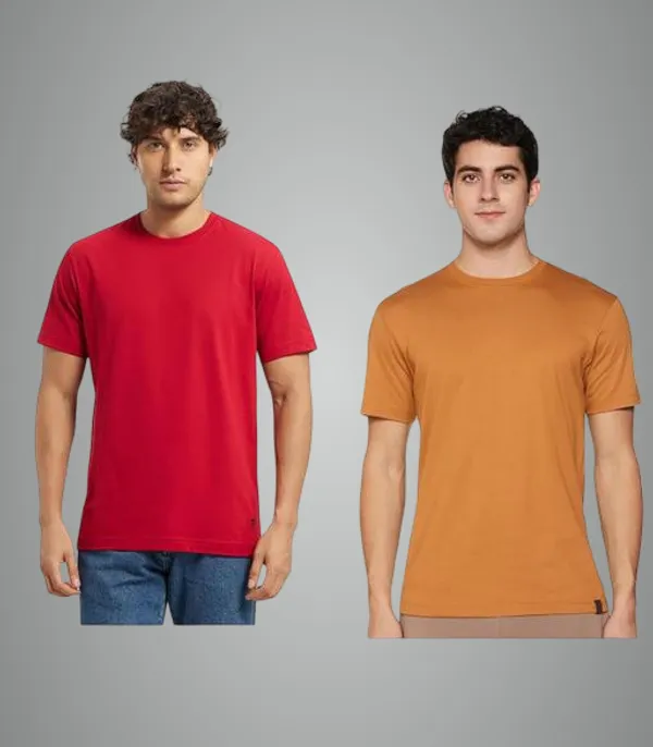 Multicolor_Premium_Lycra_T_Shirt_For_Men_Pack_Of_2