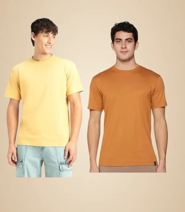Multicolor_Premium_Lycra_T_Shirt_For_Men_Pack_Of_2