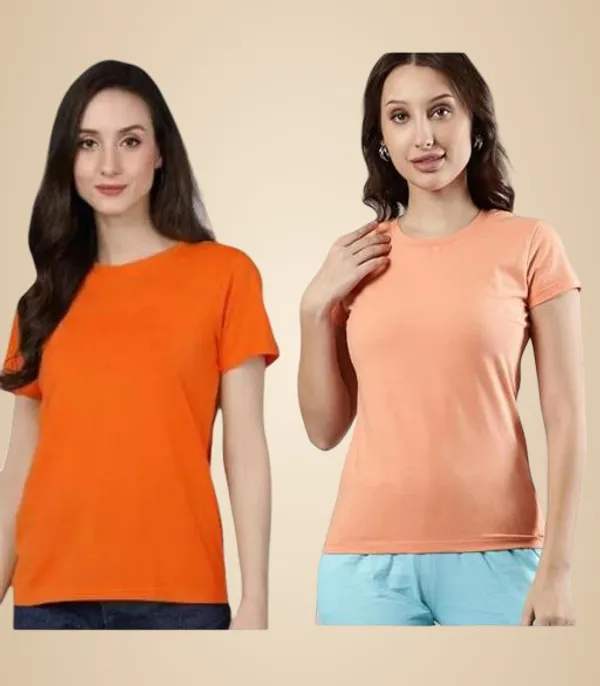 Multicolor_Premium_Polyester_T_Shirt_For_Women