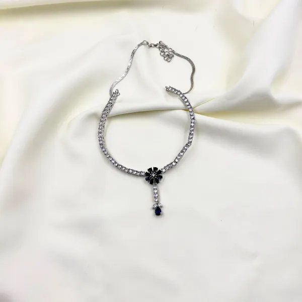 Dark_Blue_And_Silver_Ad_Neckless_Set_For_Women