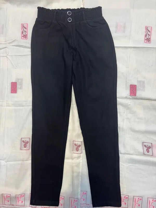 Black_Hosiyari_Cotton_Stylish_Pant_For_Women