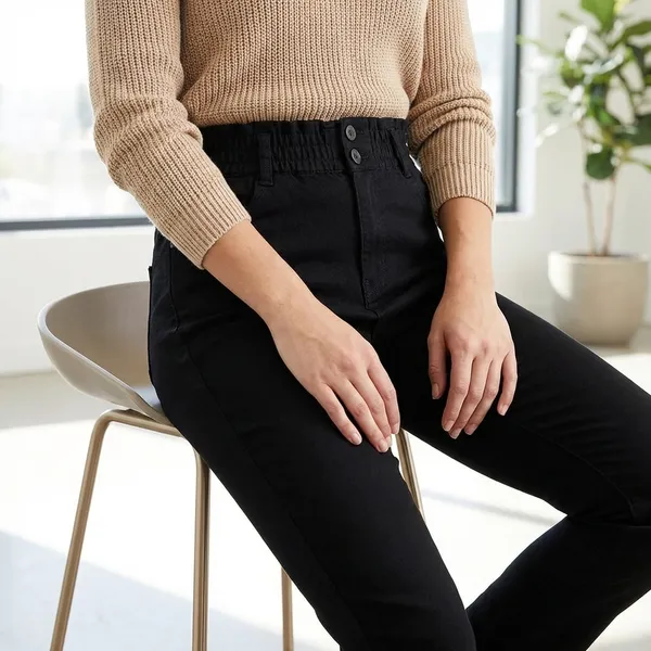 Black_Hosiyari_Cotton_Stylish_Pant_For_Women