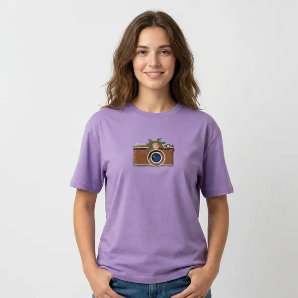 Lavender_Hosiyari_Cotton_Stylish_T-Shirt_For_Women