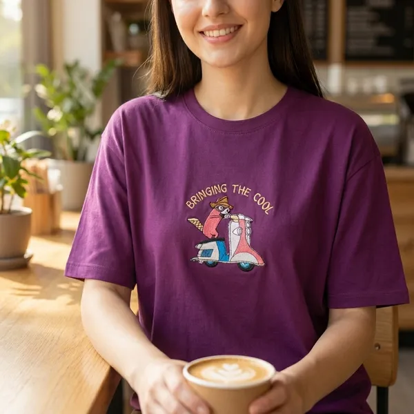 Purple_Hosiery_Cotton_Stylish_T-Shirt_For_Women