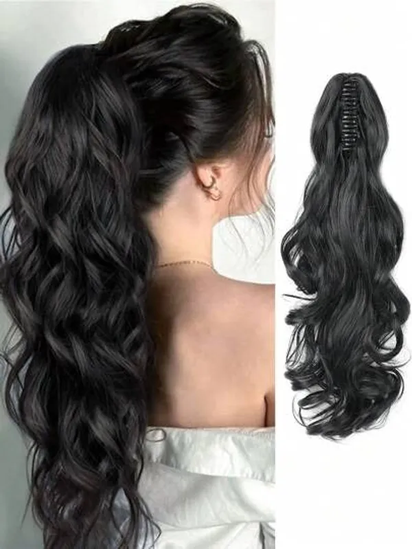 18_Inch_Long_Ponytail_Hair_Extension_With_Free_Hair_Bun