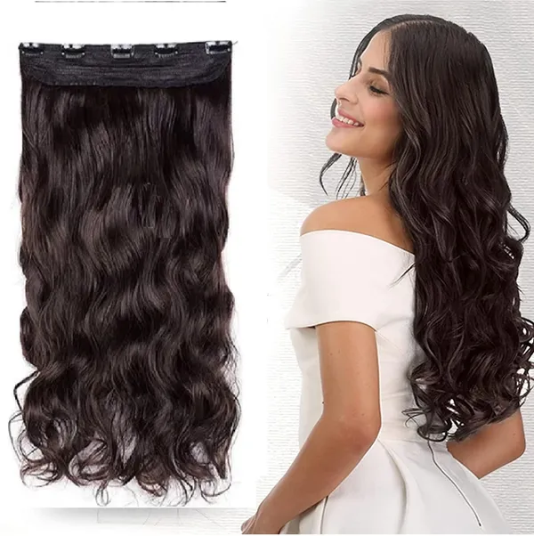 24_In_Clip_In_Hair_Extensions_With_Free_Hair_Bun