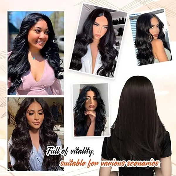 24_In_Clip_In_Hair_Extensions_With_Free_Hair_Bun