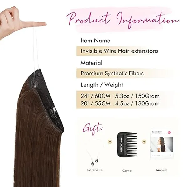 24_In_Clip_In_Hair_Extensions_With_Free_Hair_Bun